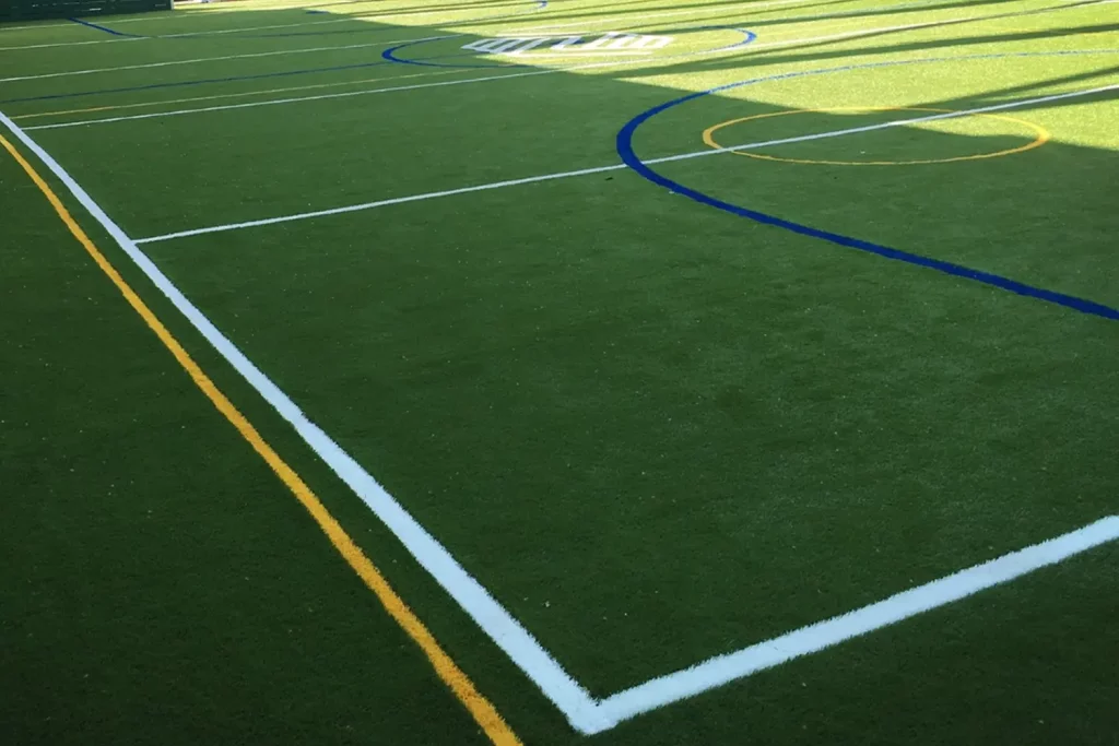Artificial sports turf installed by SYNLawn