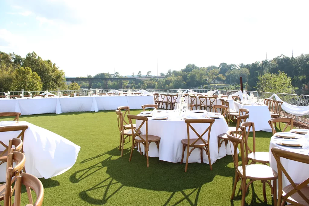 Artificial grass for wedding venues from SYNLawn South Carolina