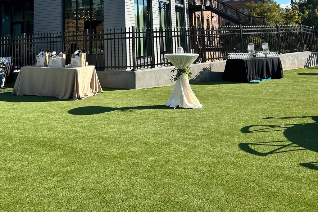Artificial grass for wedding venues from SYNLawn South Carolina
